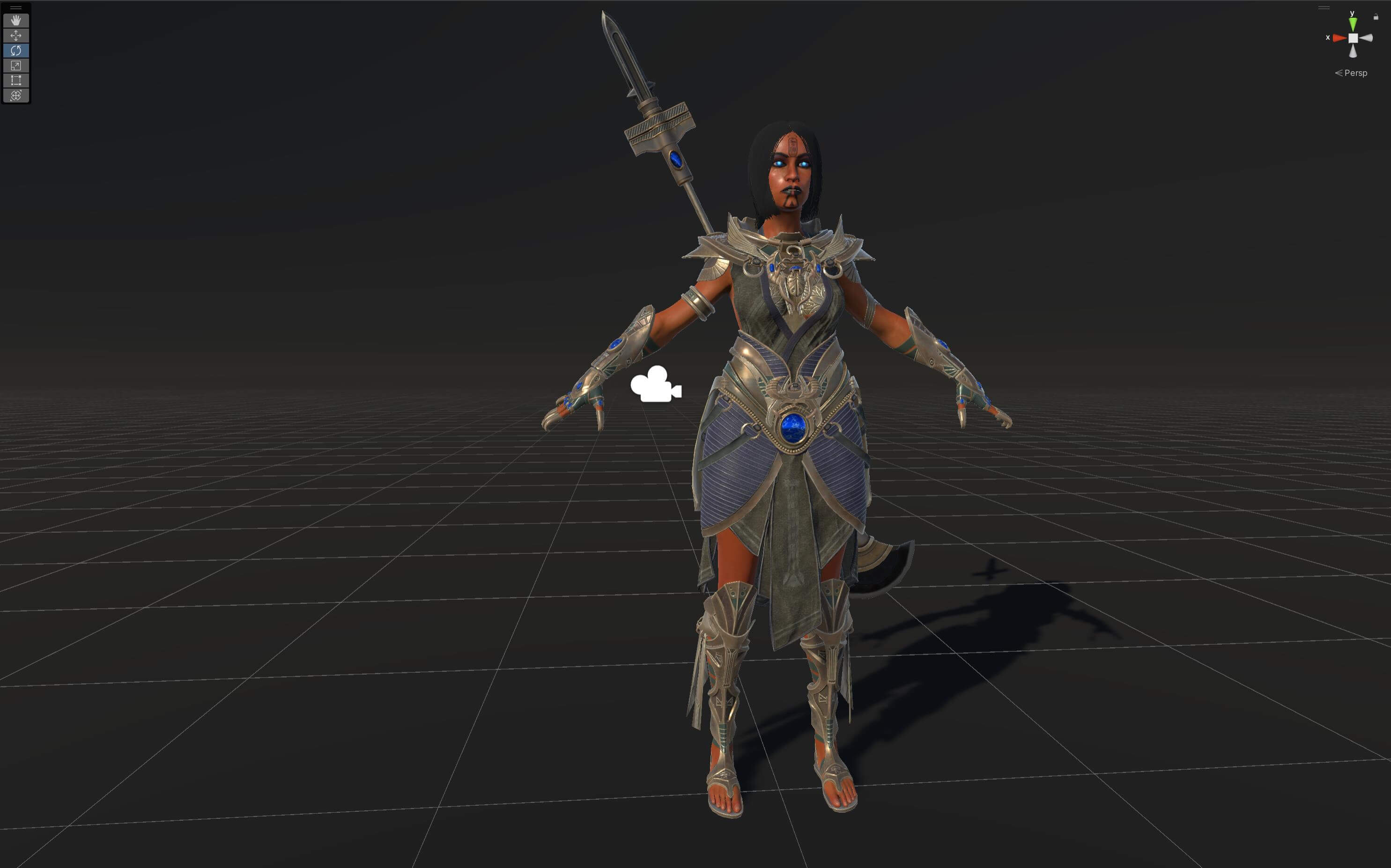 Amat Game Ready 3D Model