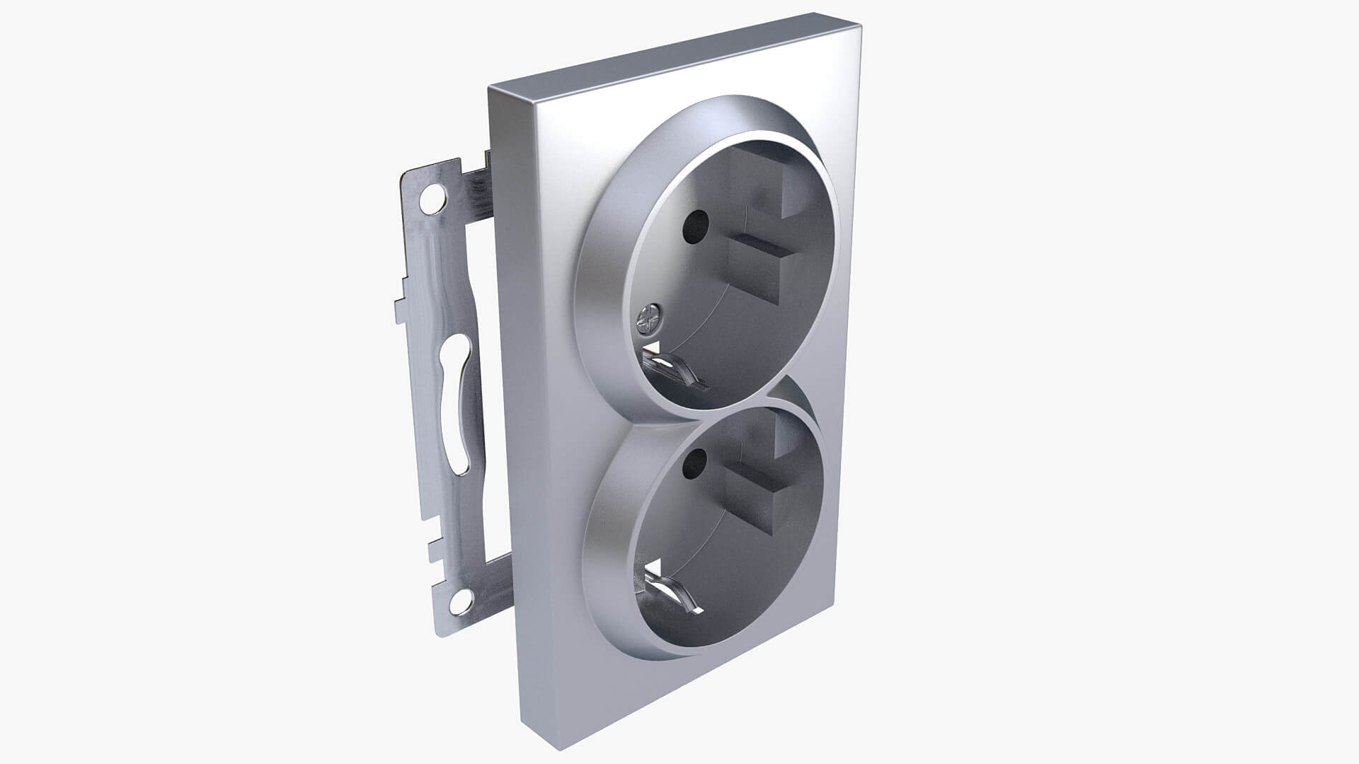 Electrical Outlet Double 3D Model