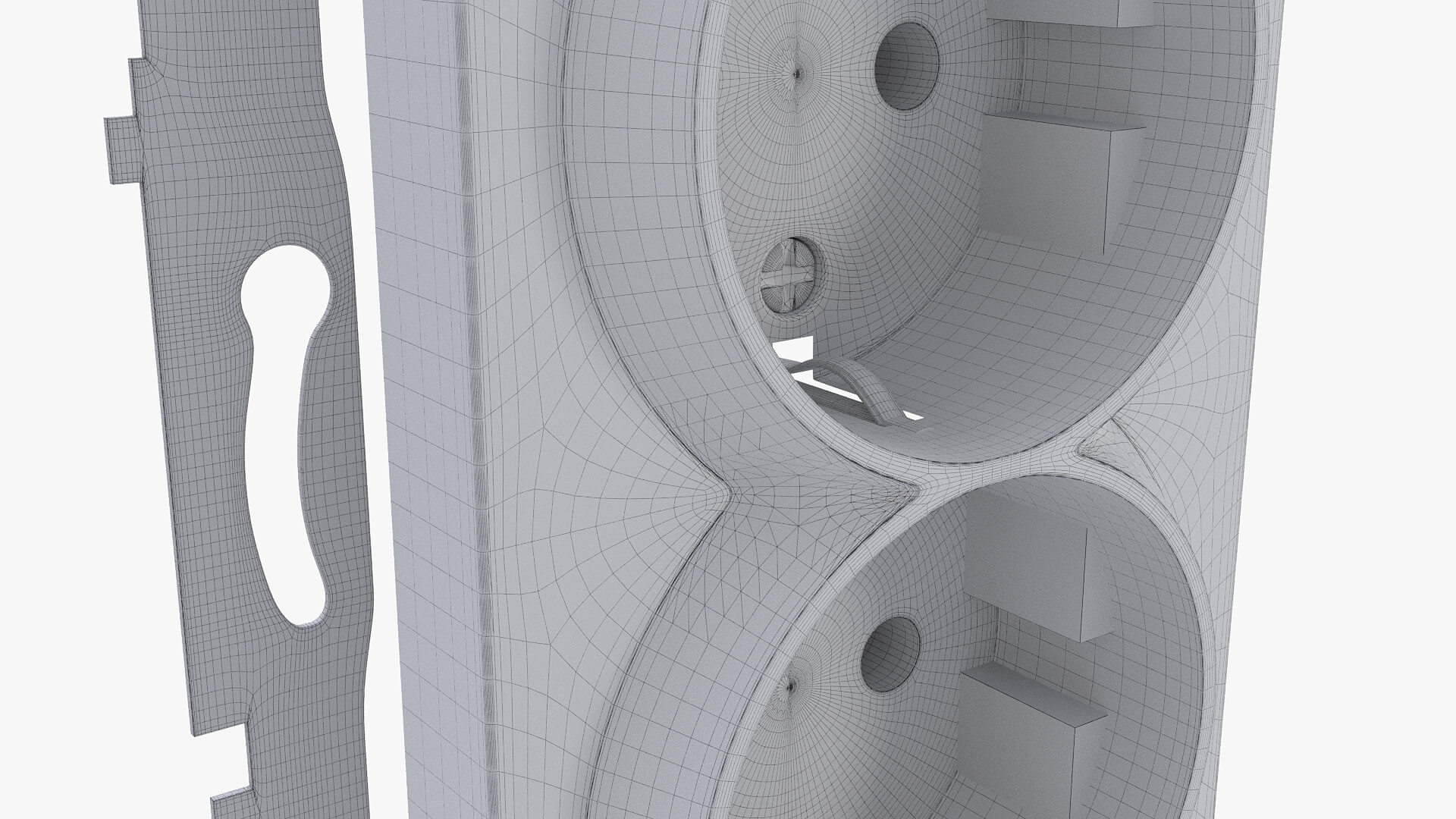 Electrical Outlet Double 3D Model