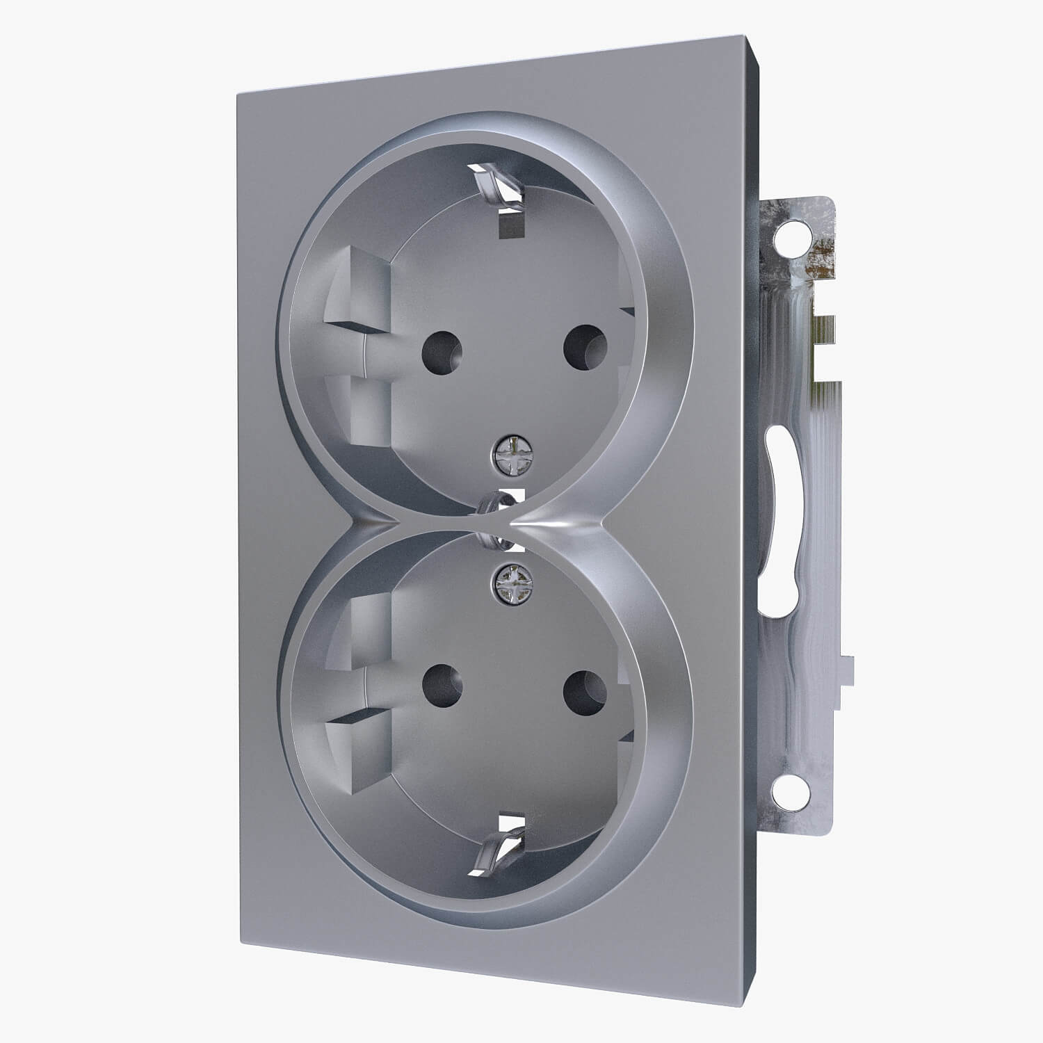 Electrical Outlet Double 3D Model