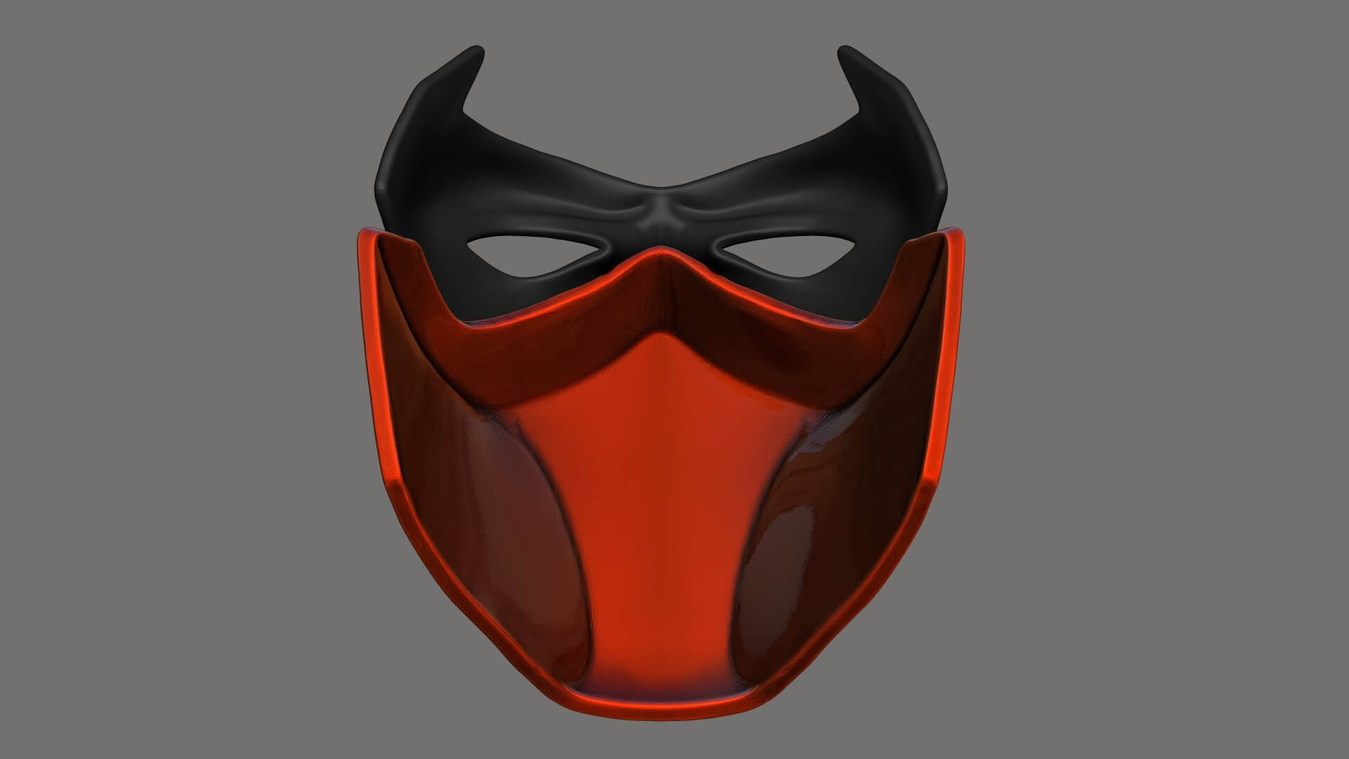 Red Hood Mask - DC Comics 3D Print Model by blackstar90