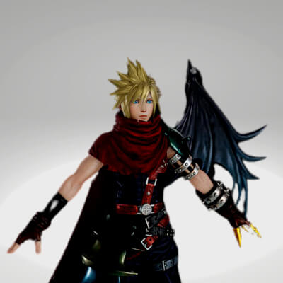 Dissidia Nt - Cloud Strife Sky Soarer