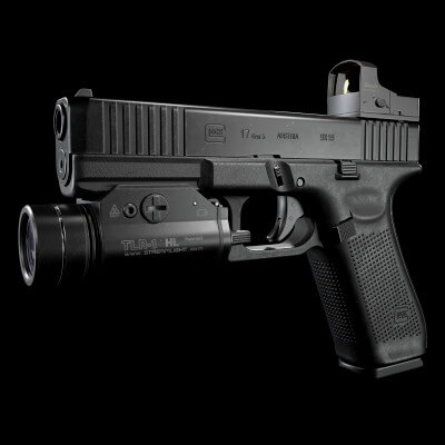 Glock 17 With Attachments