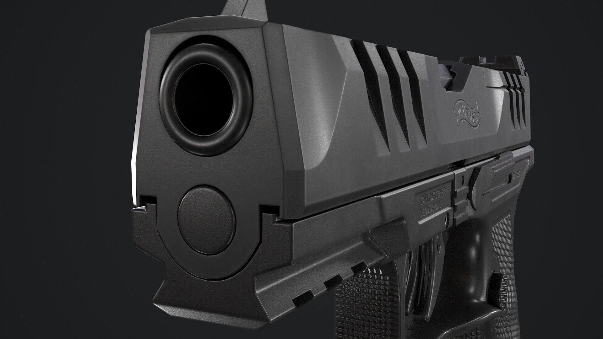 Walther PDP Full-Size 3D Model