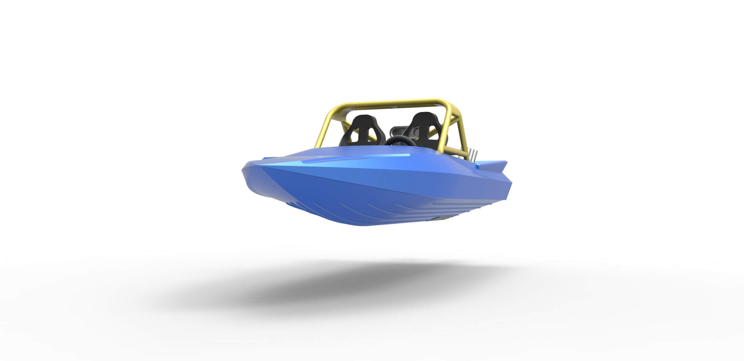 Jet Sprint Boat 125 3D Model