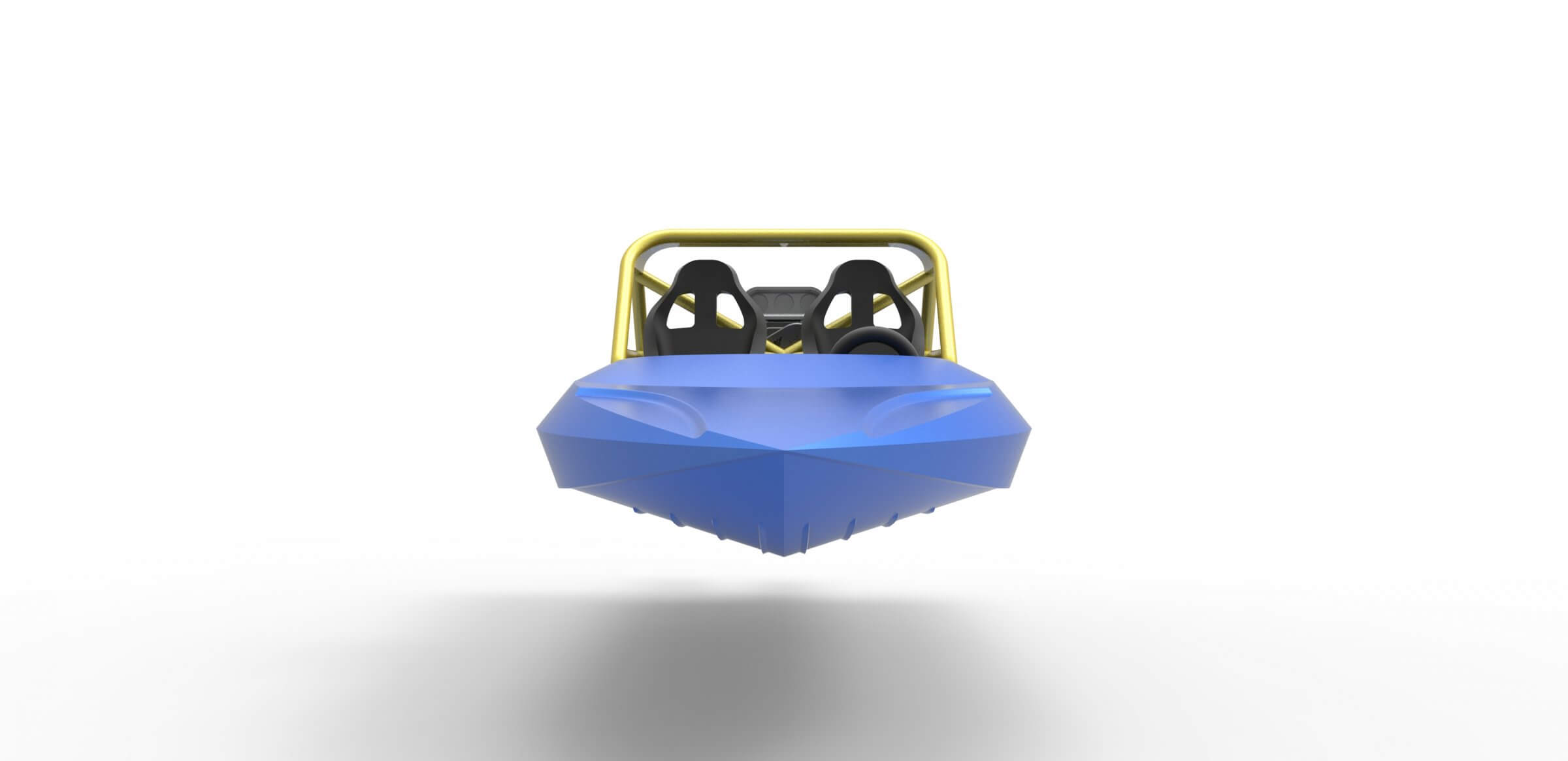 Jet Sprint Boat 125 3D Model