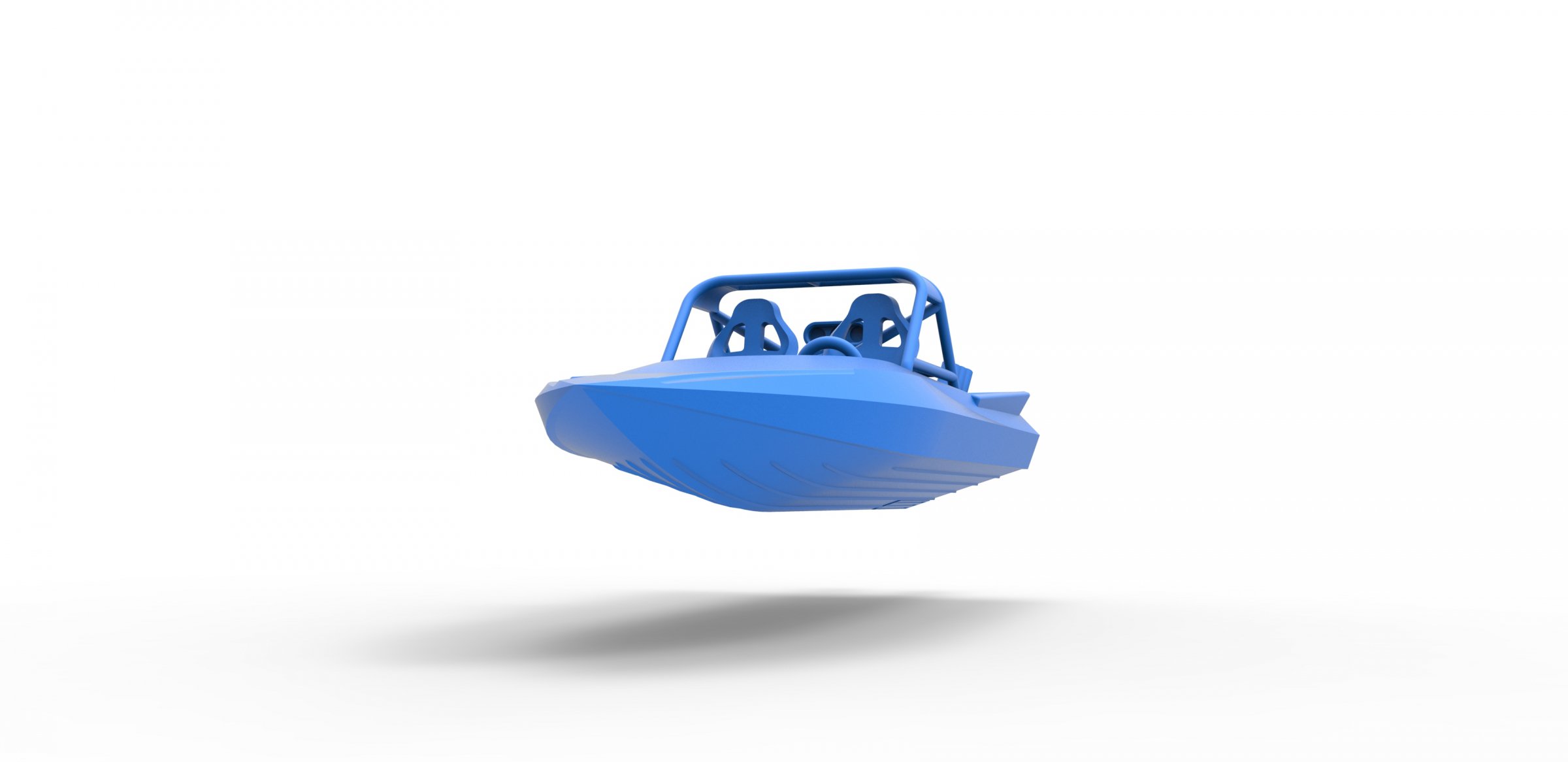 Jet Sprint Boat 125 3D Model