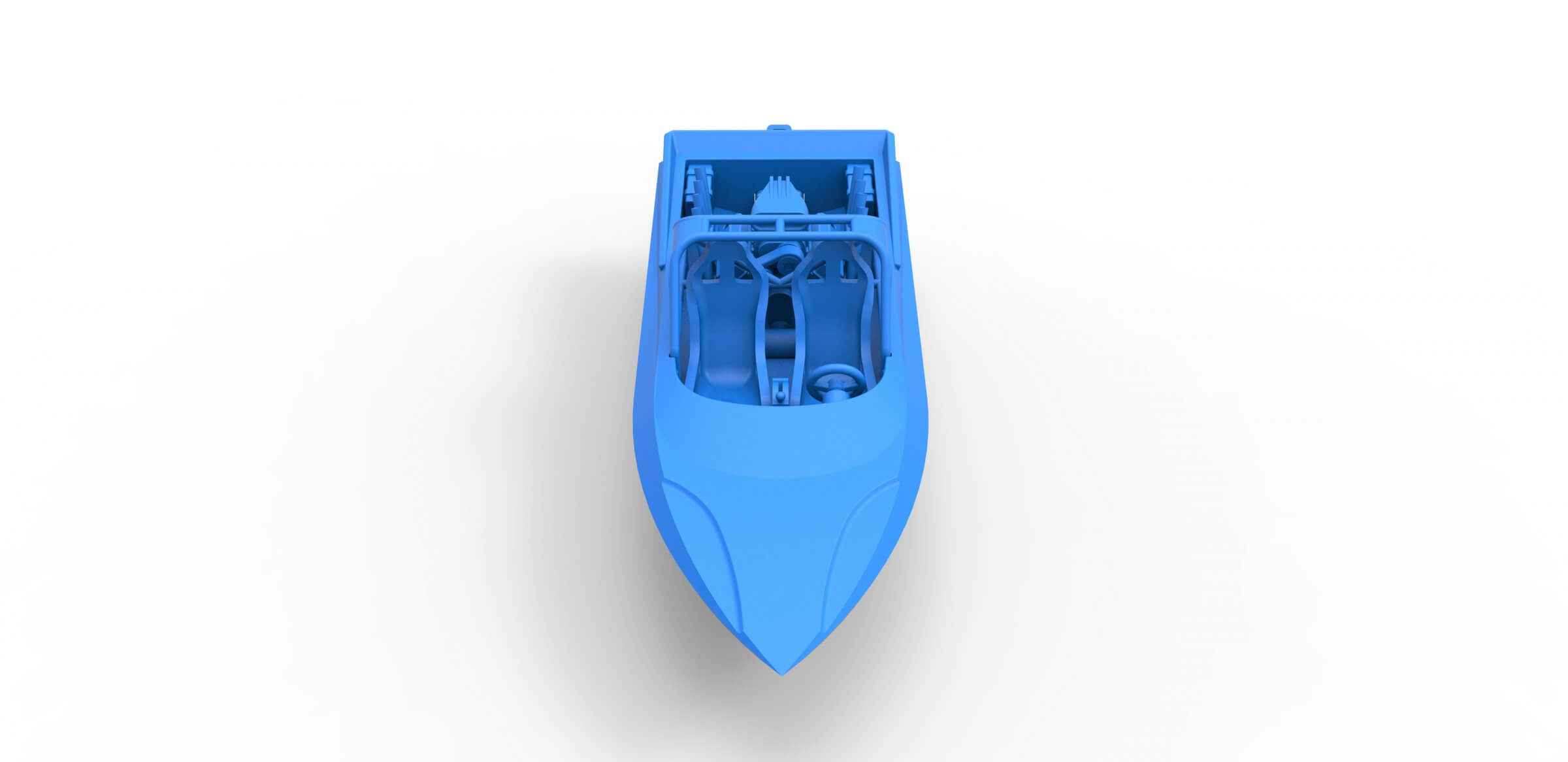 Jet Sprint Boat 125 3D Model