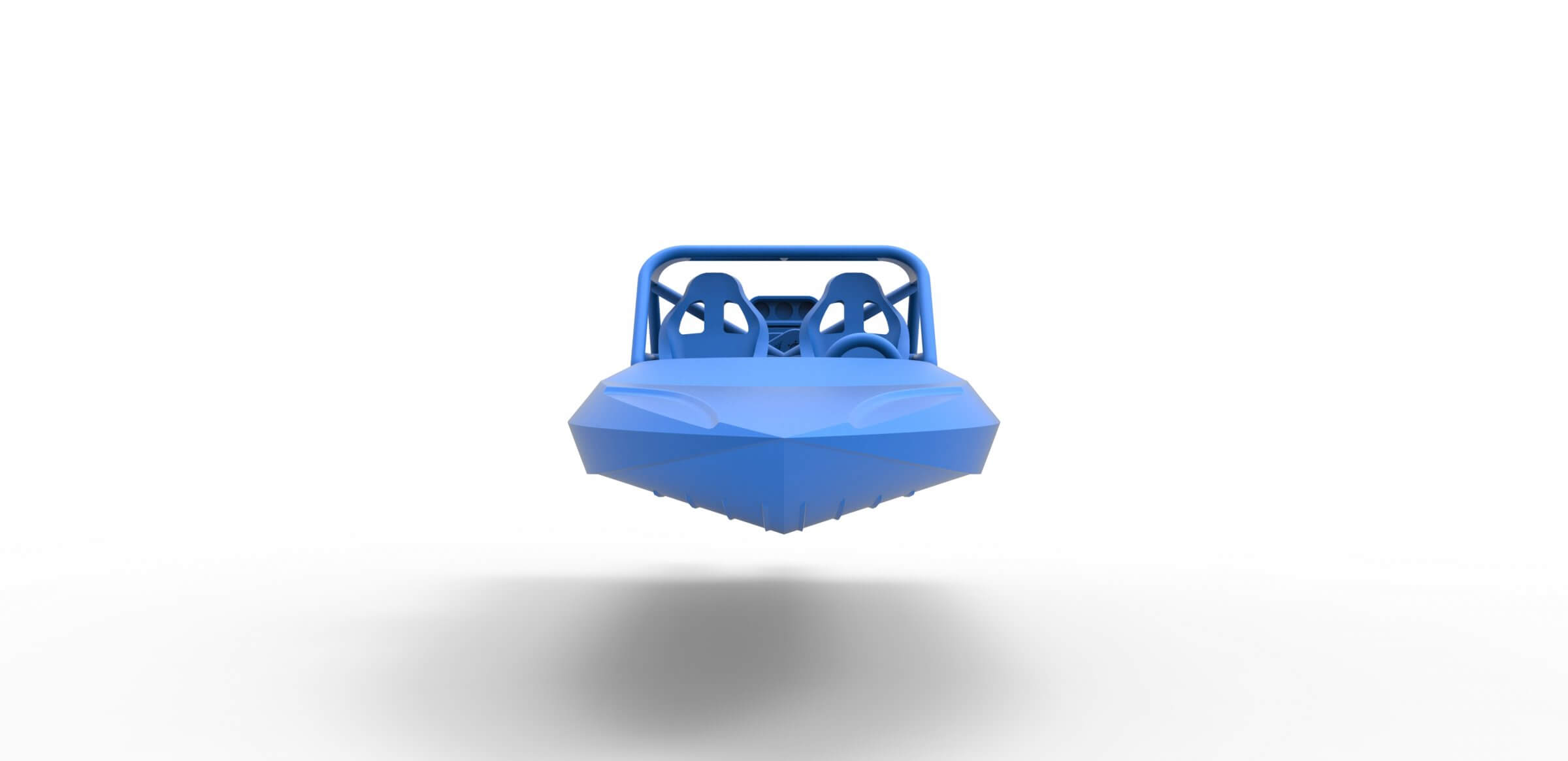 Jet Sprint Boat 125 3D Model