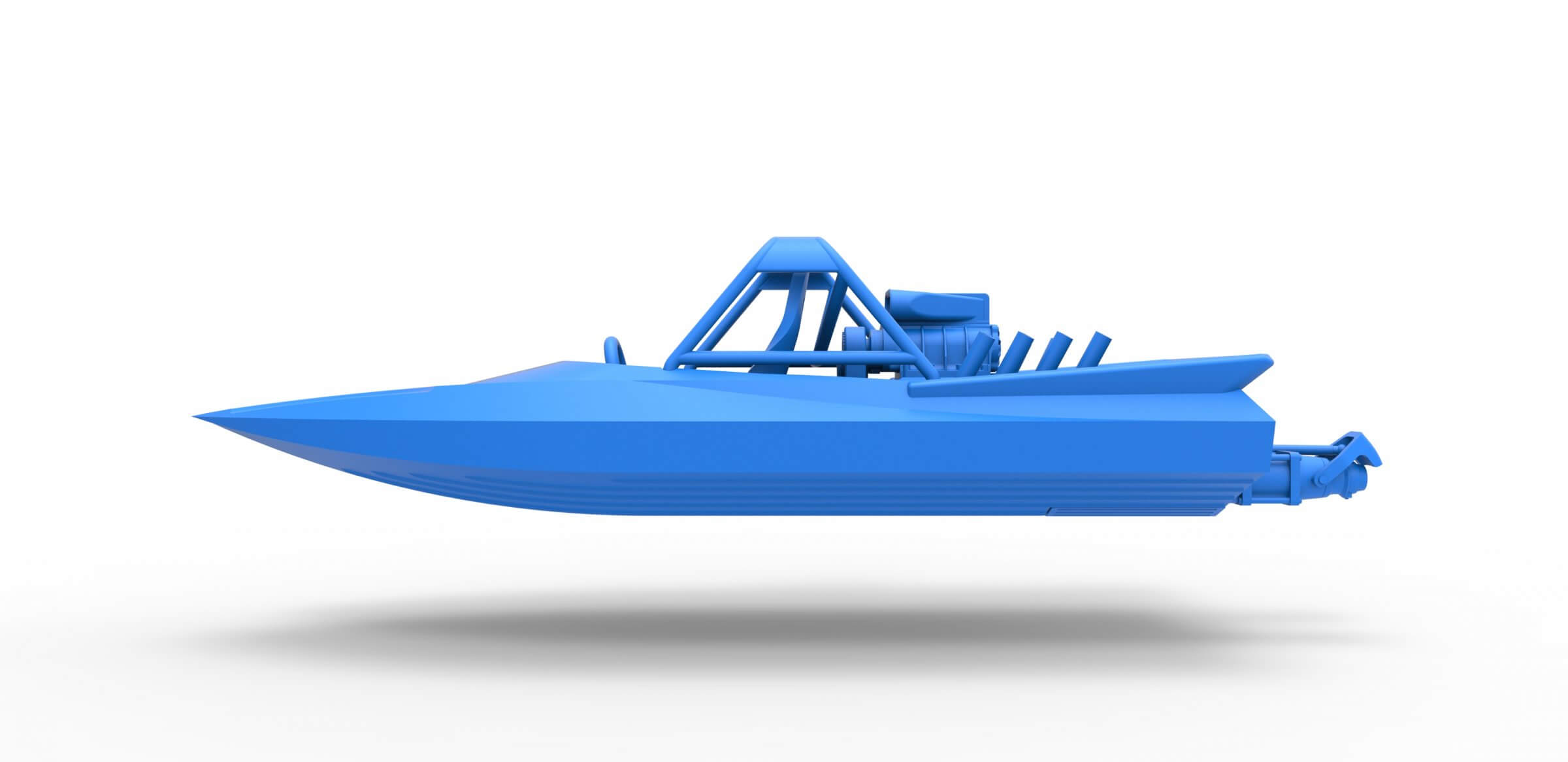 Jet Sprint Boat 125 3D Model