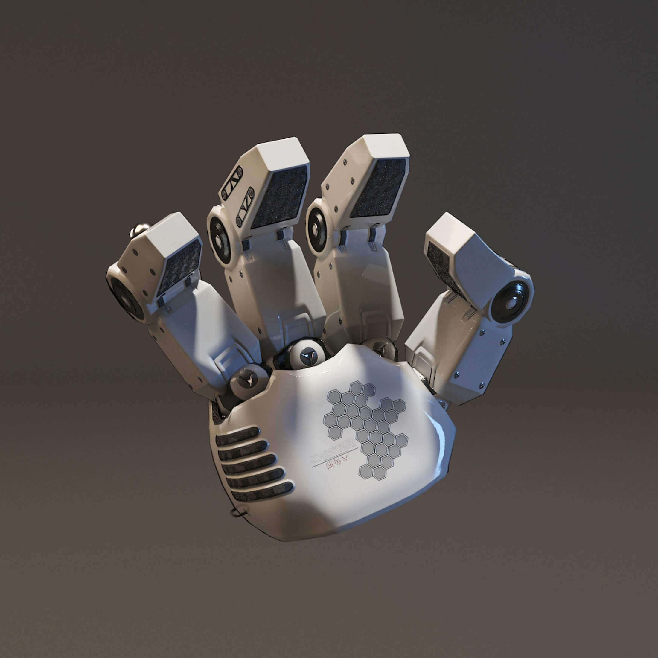 Robot Hand 3D Model