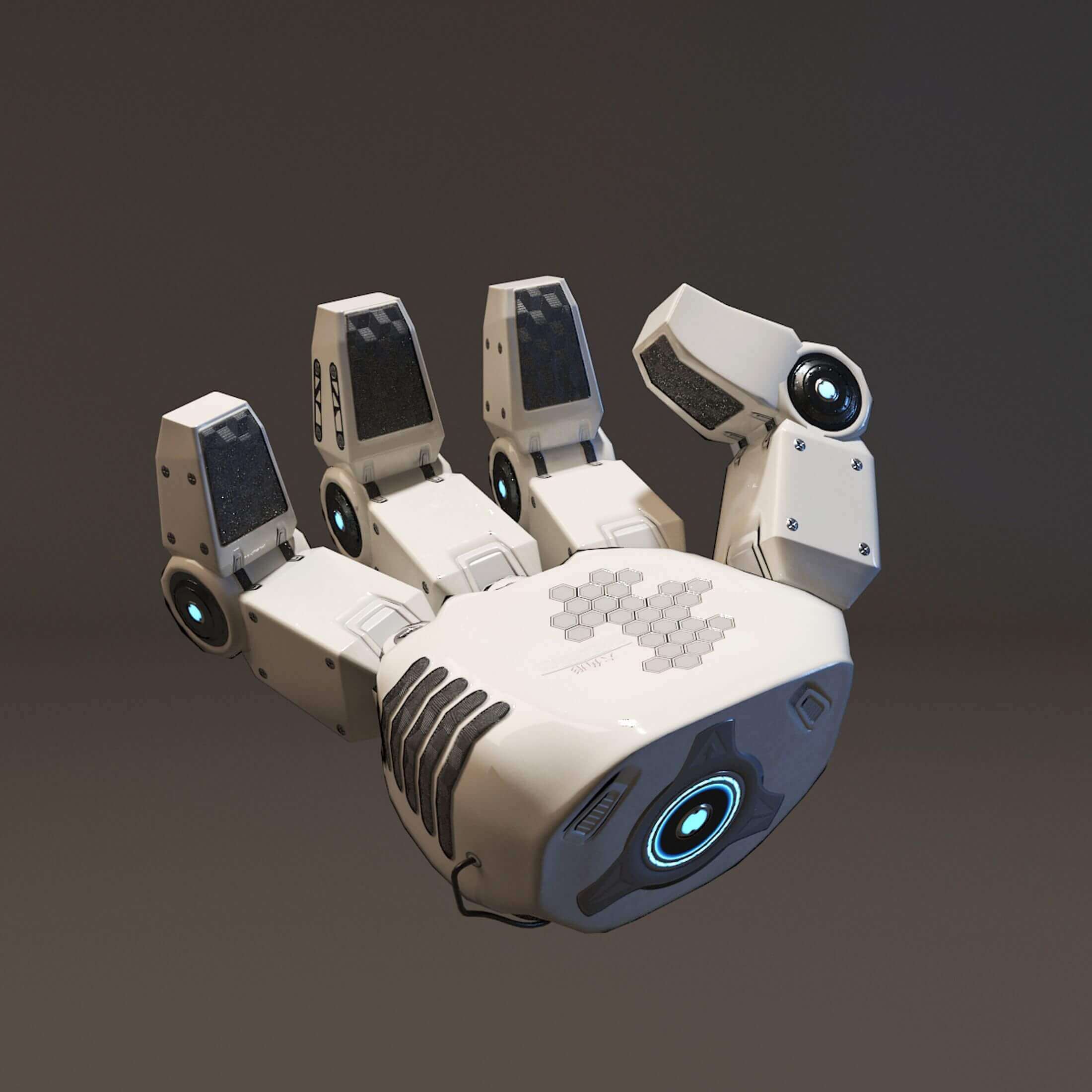 Robot Hand 3D Model