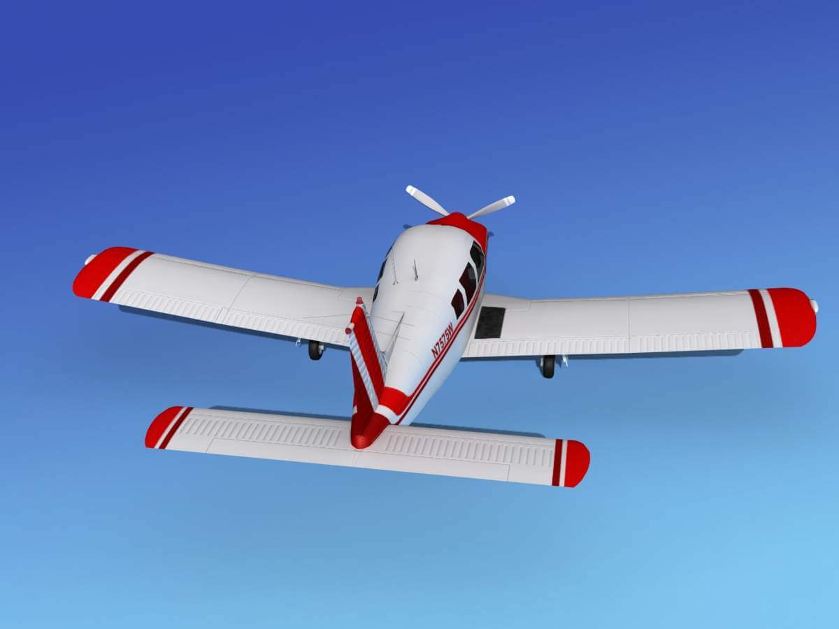 Piper Arrow I V04 3D Model