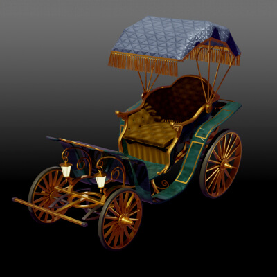 4 Wheeled Carriage