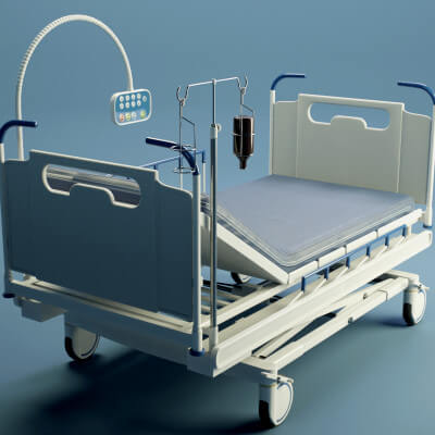 Medical Bed PBR