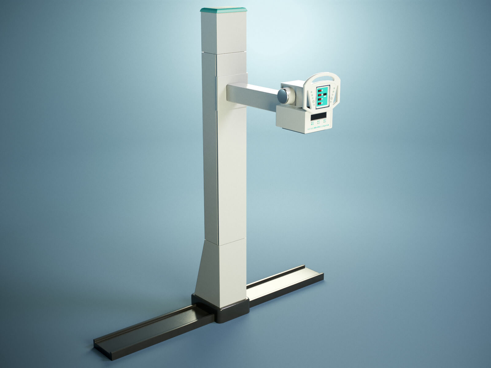 X-Ray Machine PBR 3D Model