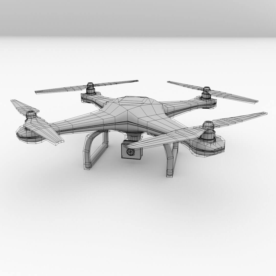 Drone 3D Model