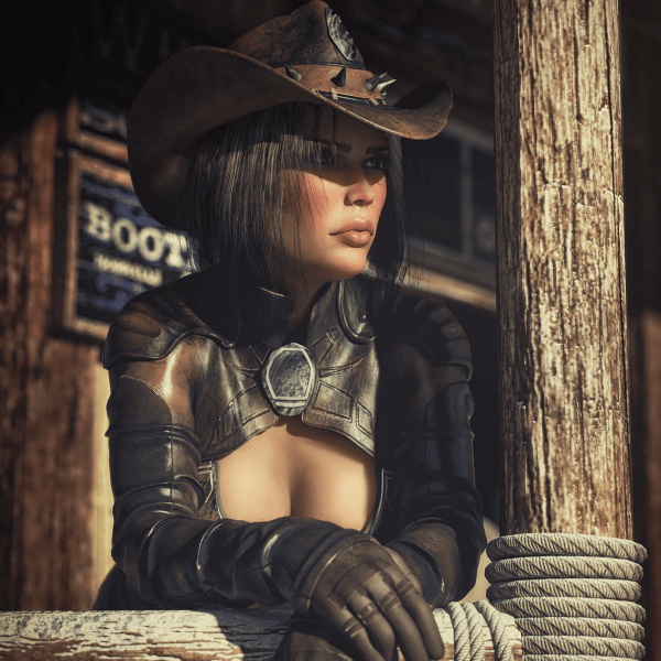 Sci-Fi Western portrait