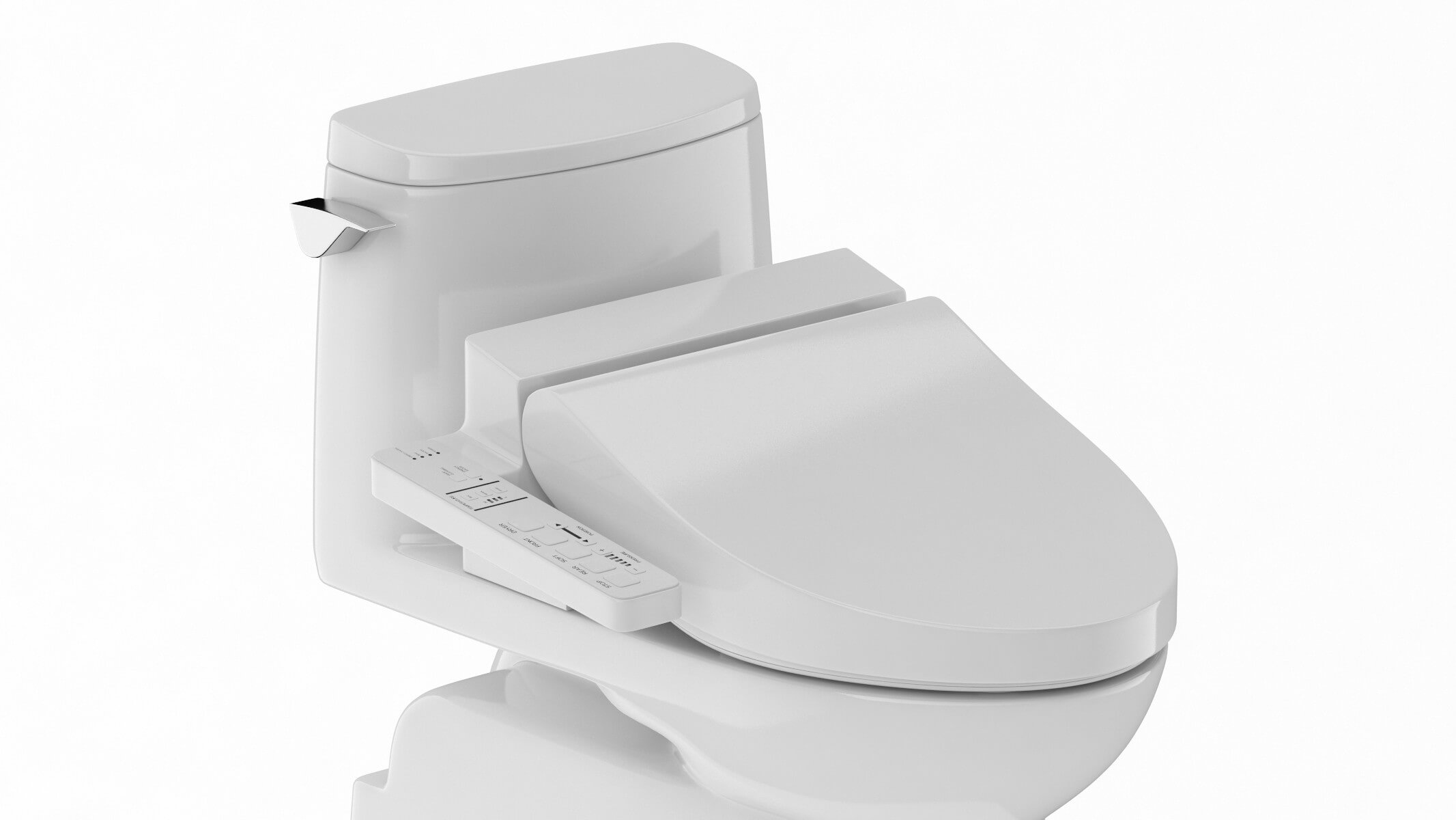 Carlyle C100 One-Piece Toilet 3D Model