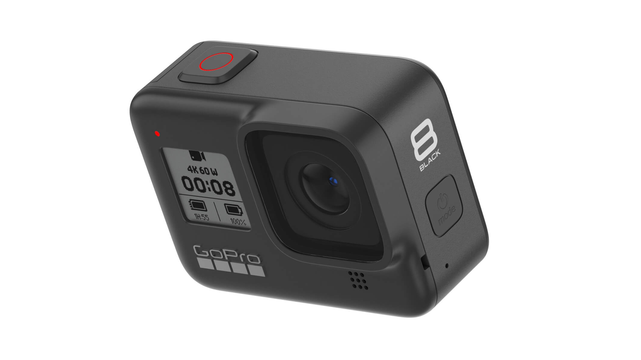 GoPro Hero 8 Black 3D Model