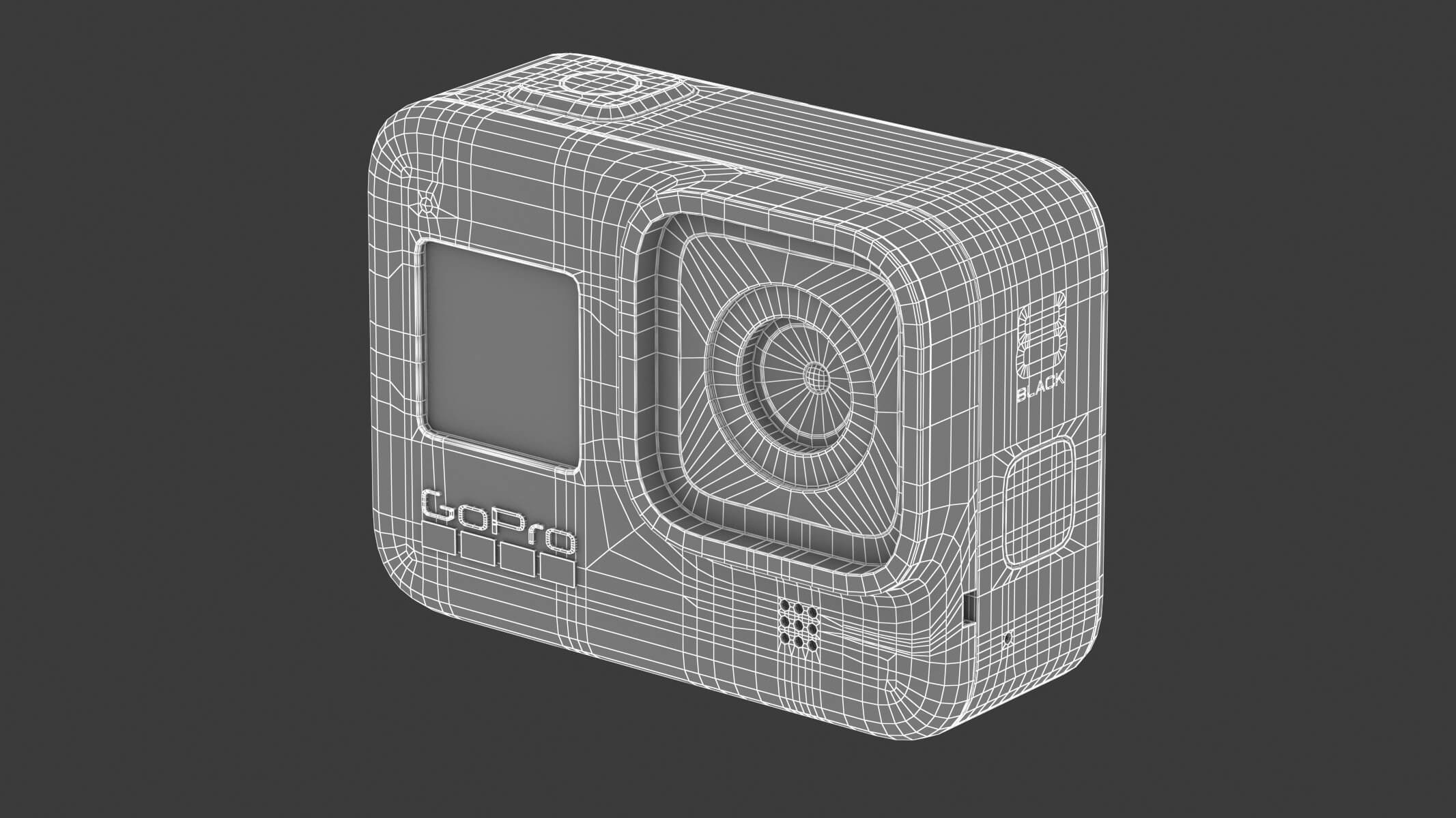 GoPro Hero 8 Black 3D Model