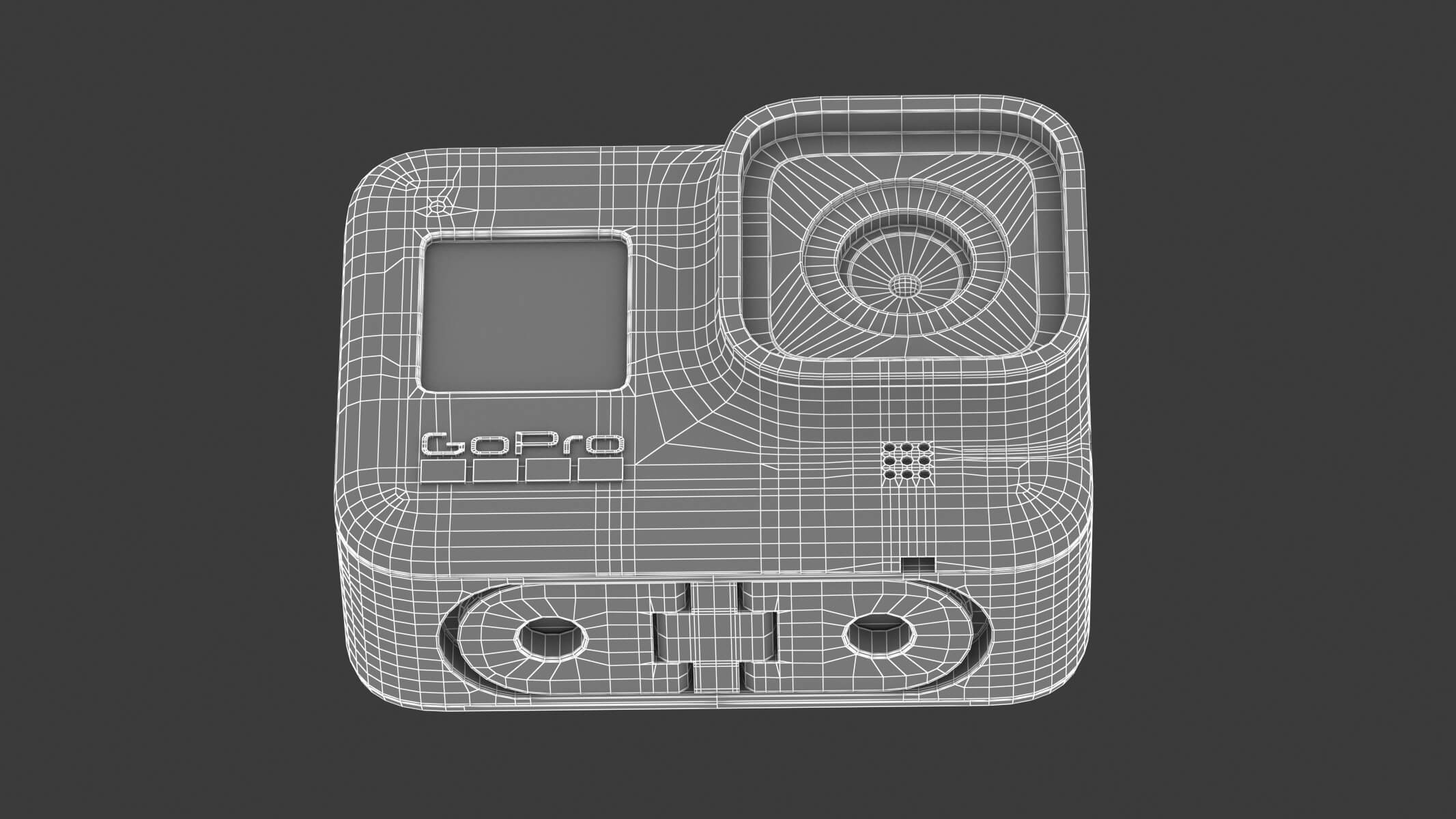 GoPro Hero 8 Black 3D Model