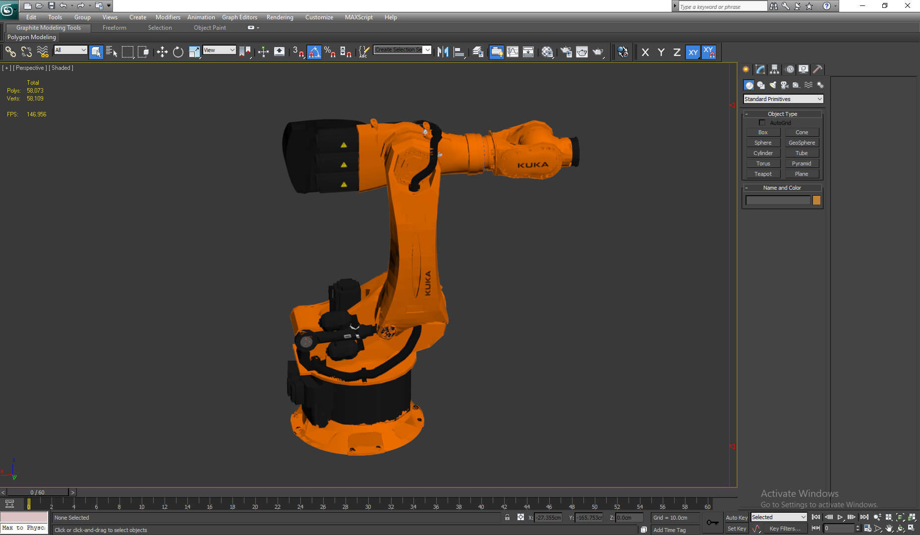 KUKA KR600 3D Model