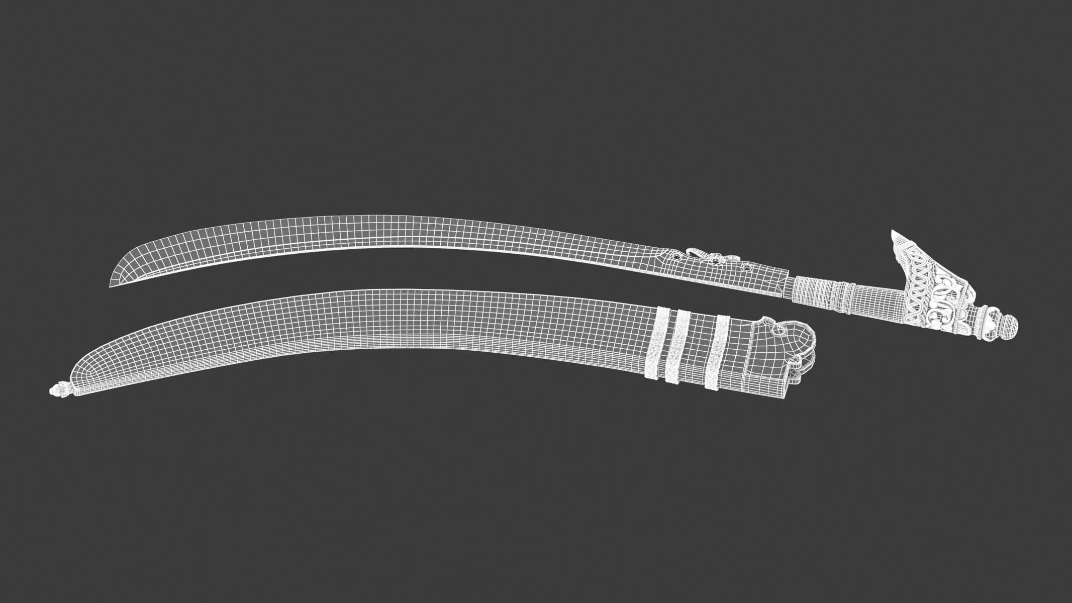 Niabor Sword 3D Model