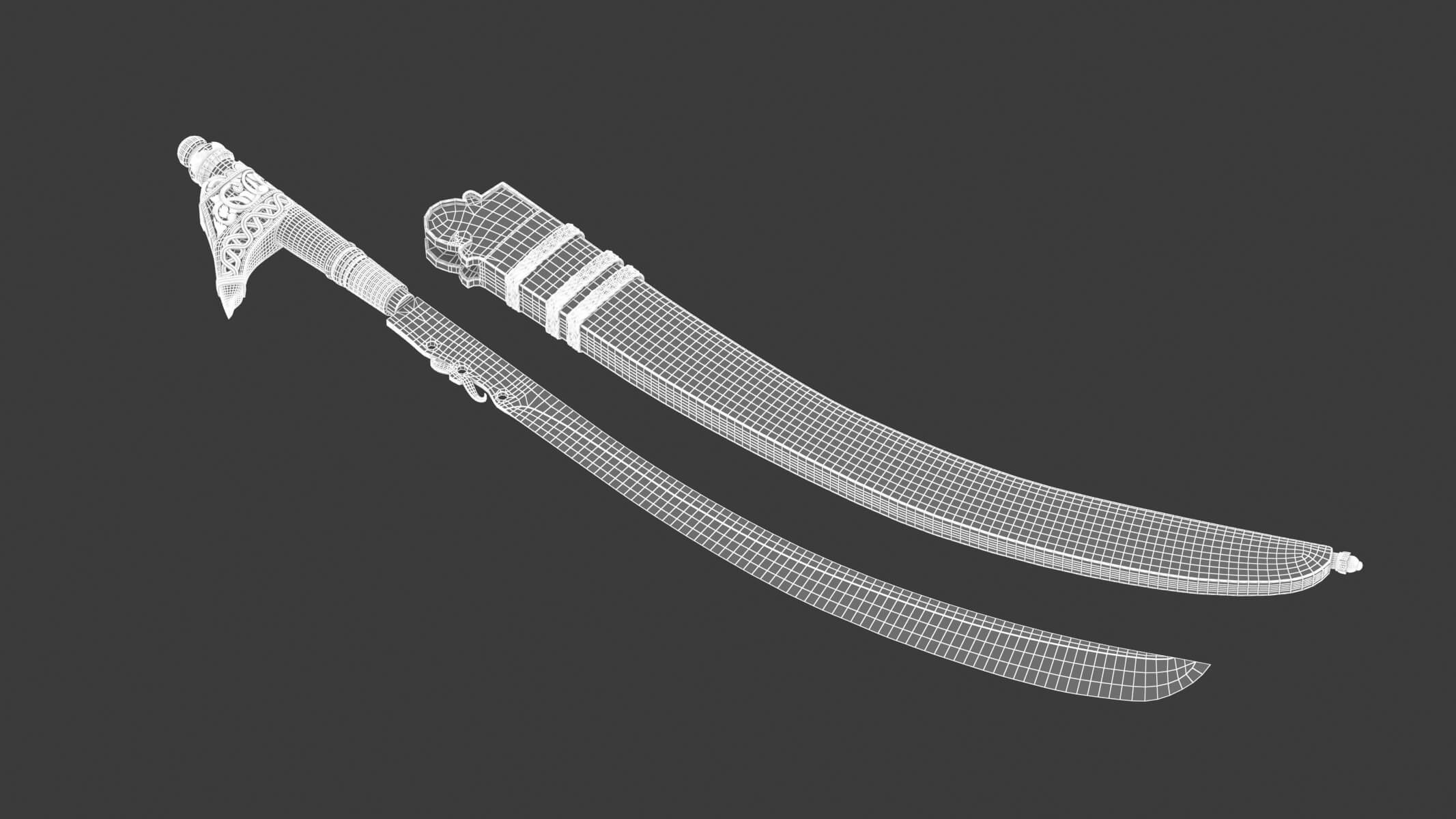 Niabor Sword 3D Model