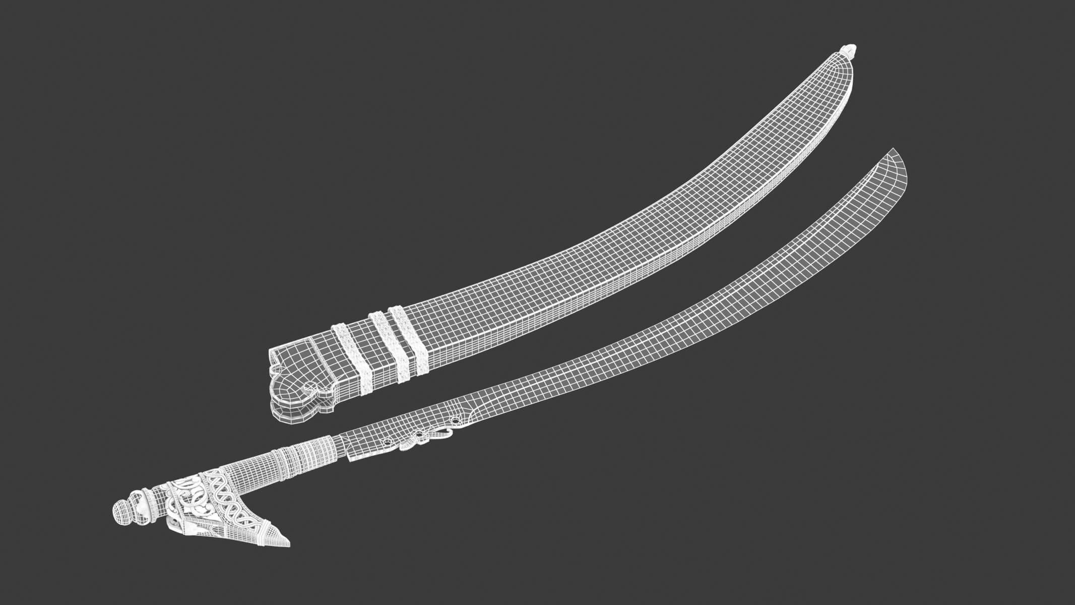 Niabor Sword 3D Model