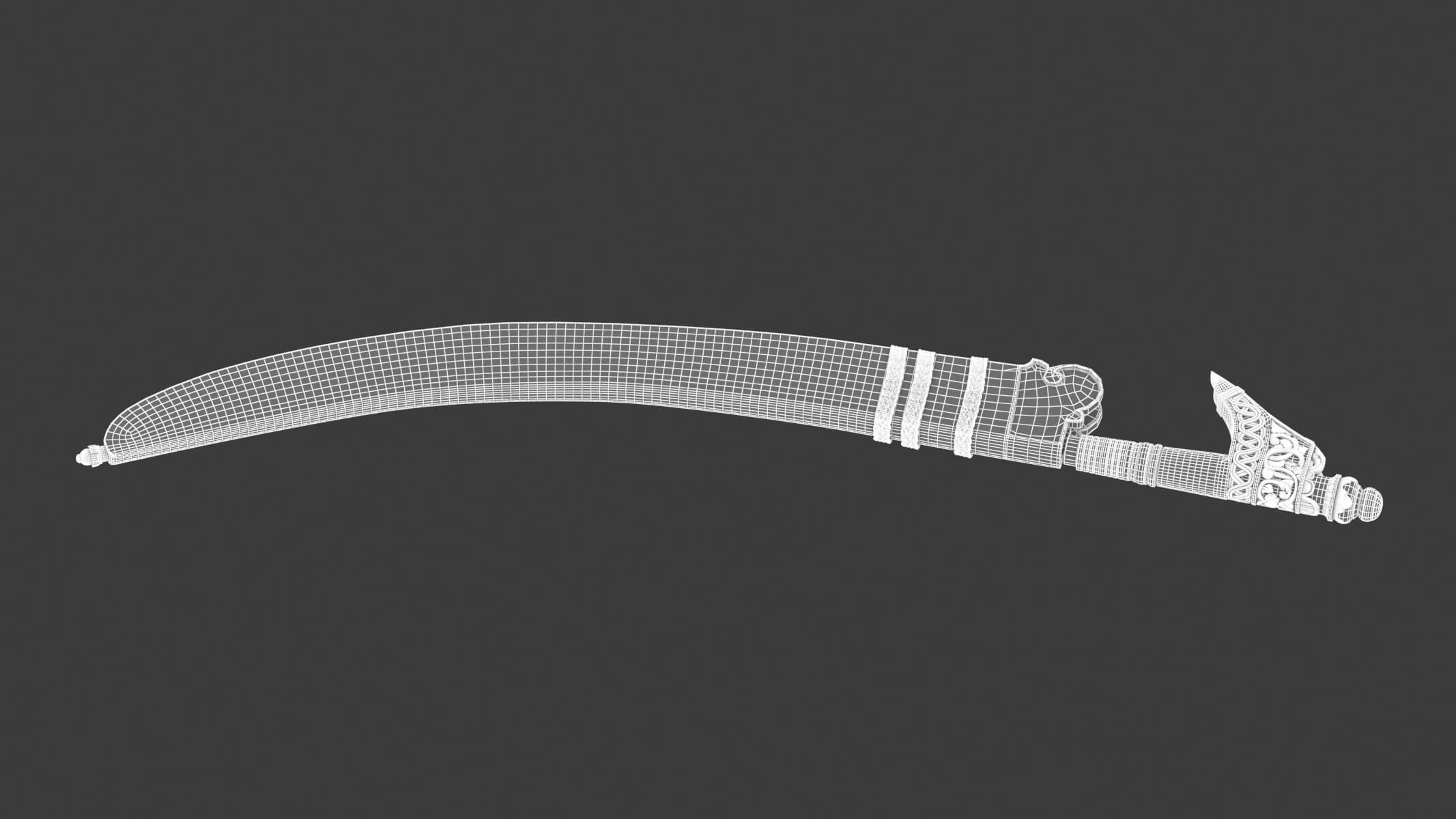 Niabor Sword 3D Model