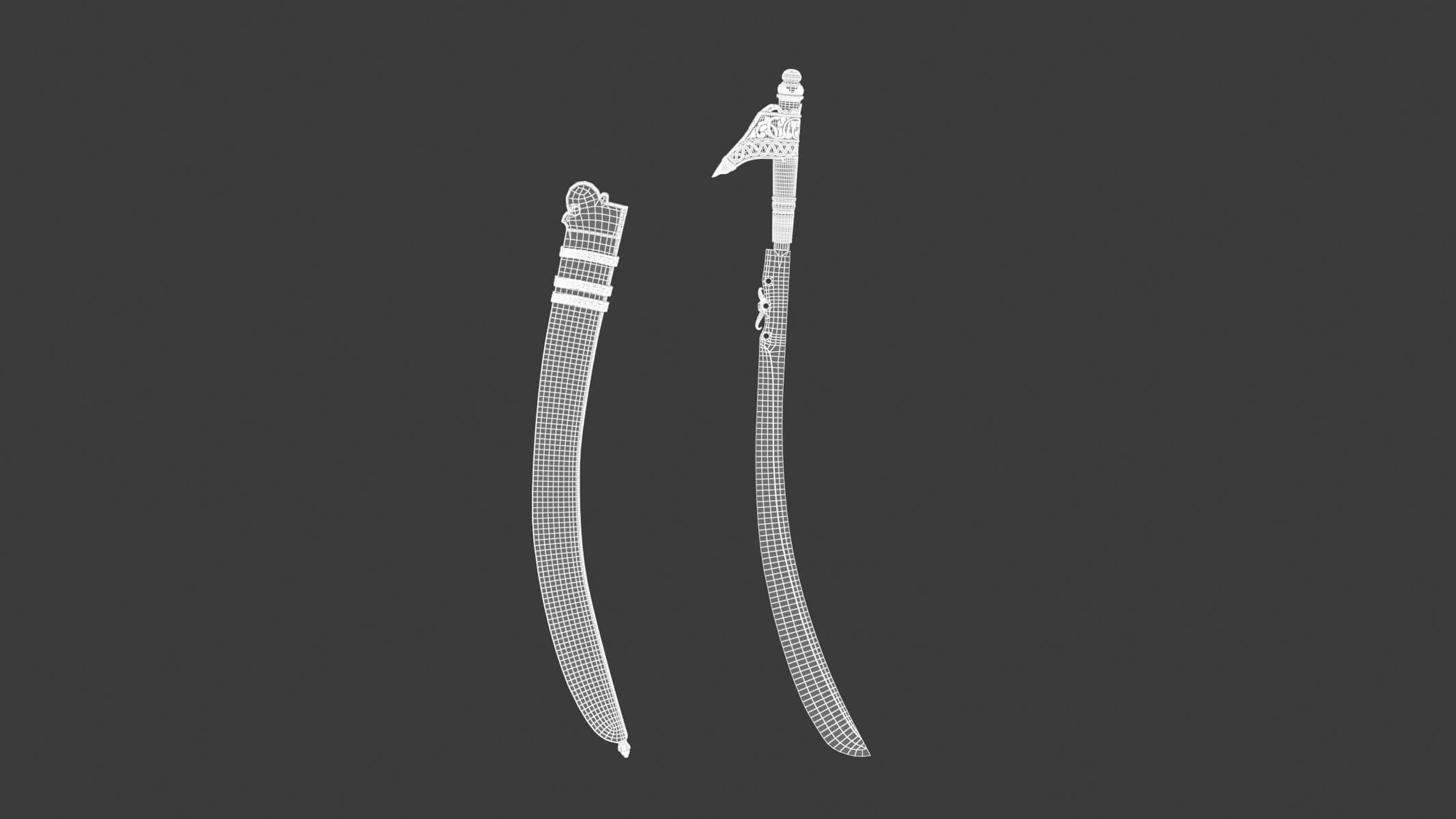 Niabor Sword 3D Model