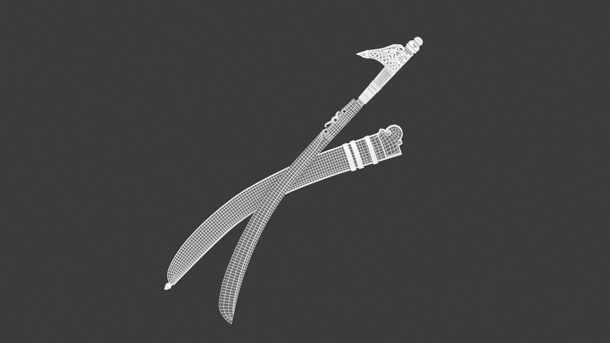 Niabor Sword 3D Model