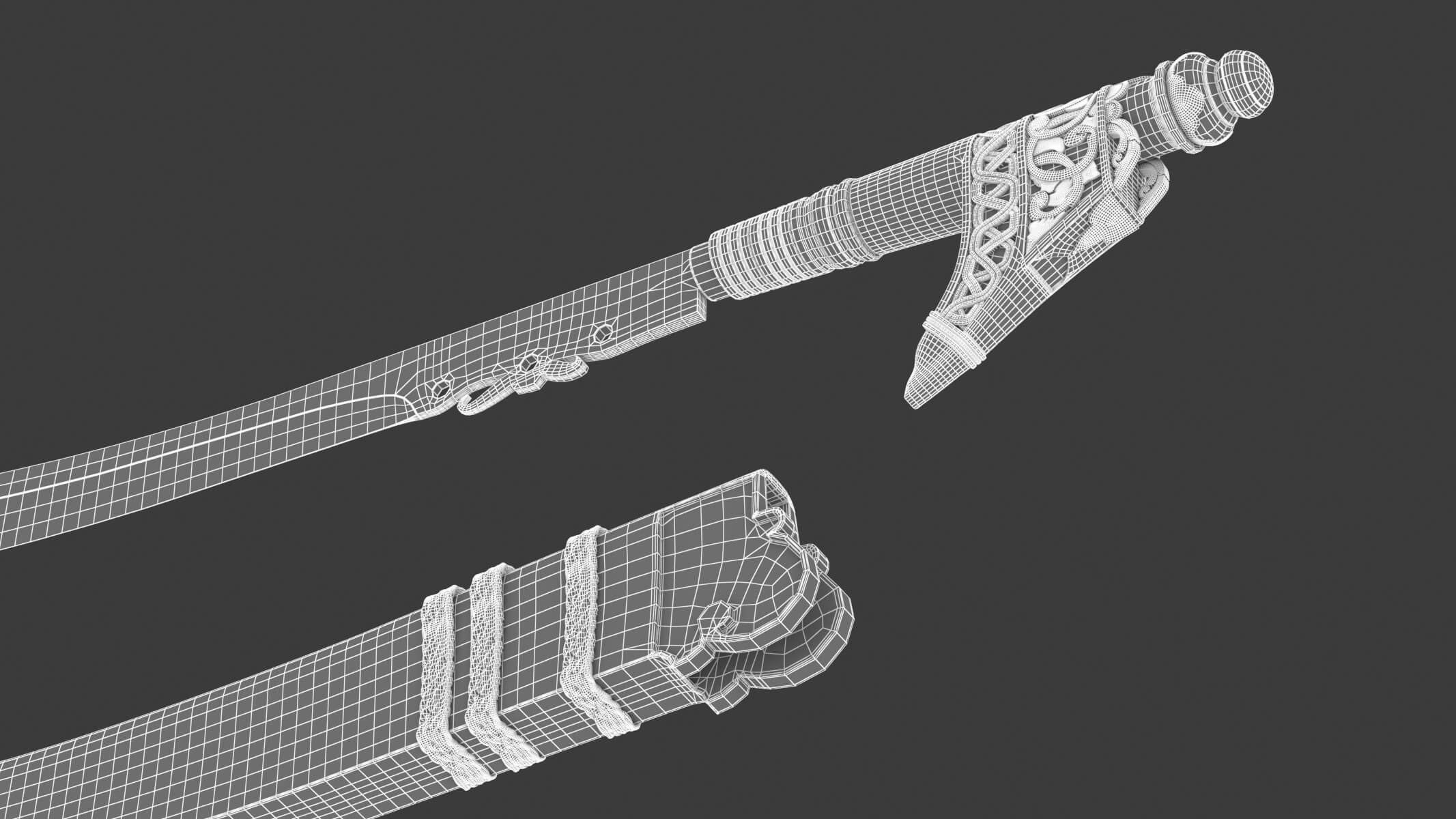 Niabor Sword 3D Model