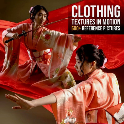 600+ Clothing Textures in Motion - Reference Pictures