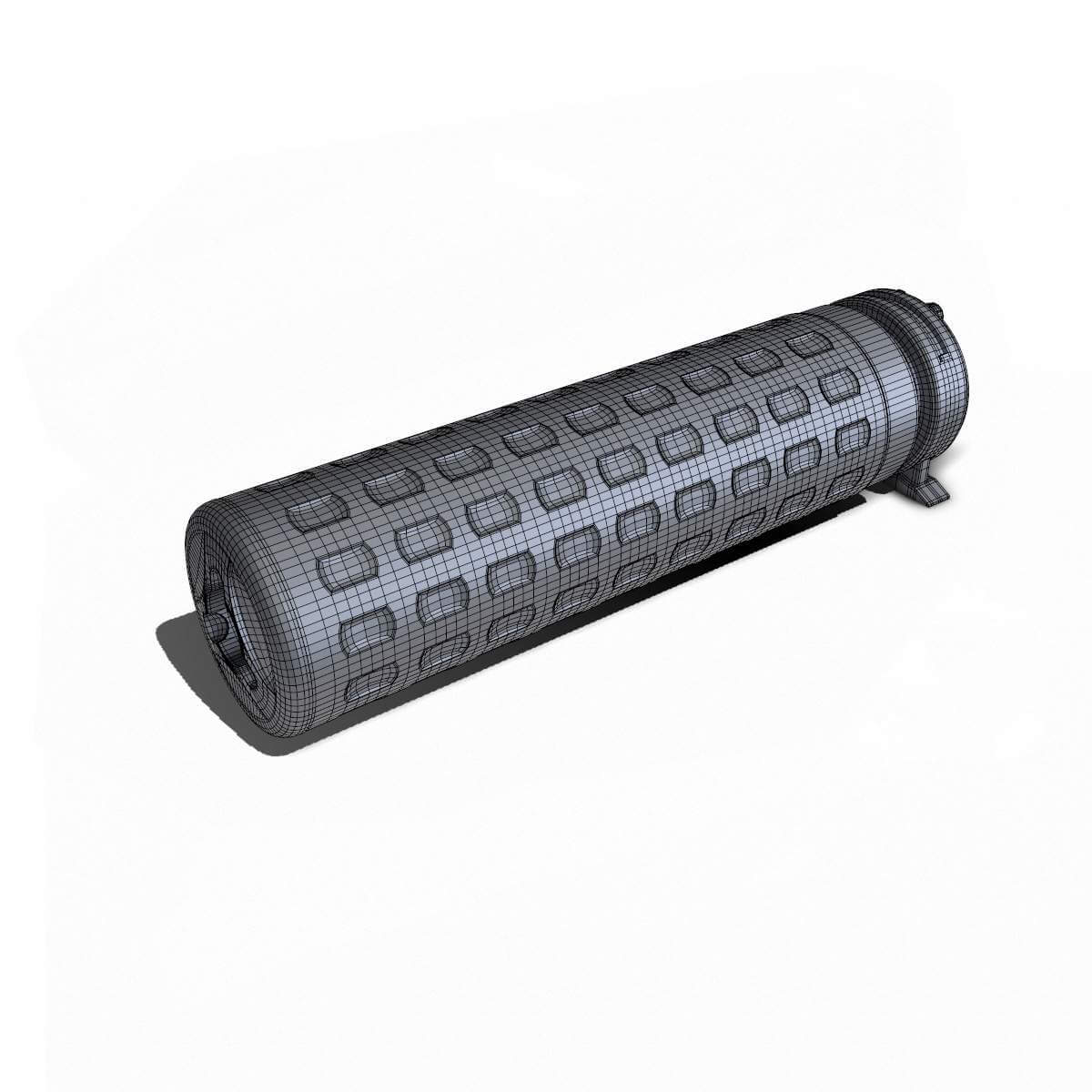 Suppressor Mock 3D Model