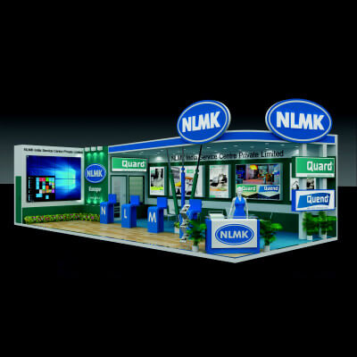 Exhibition Stall Design NLMK