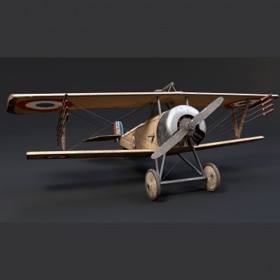 Nieuport 11 WW1 Airplane