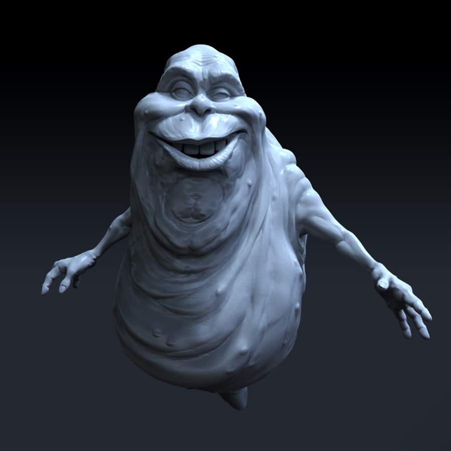 Slimer from Ghostbusters 3D Model