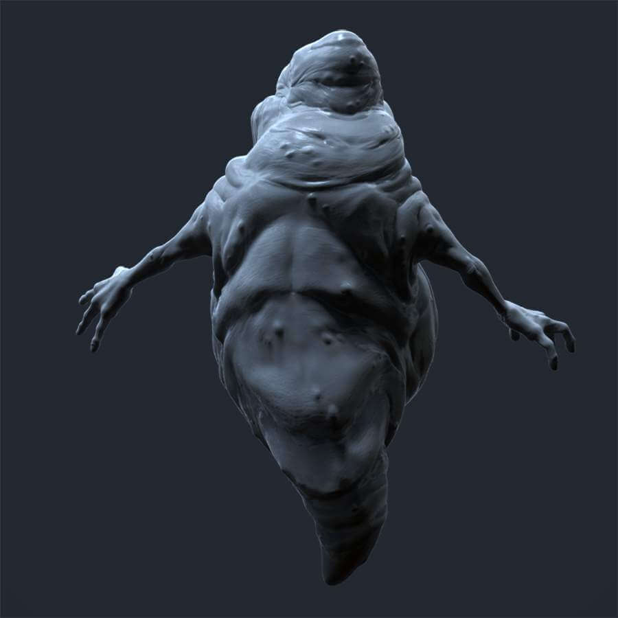 Slimer from Ghostbusters 3D Model