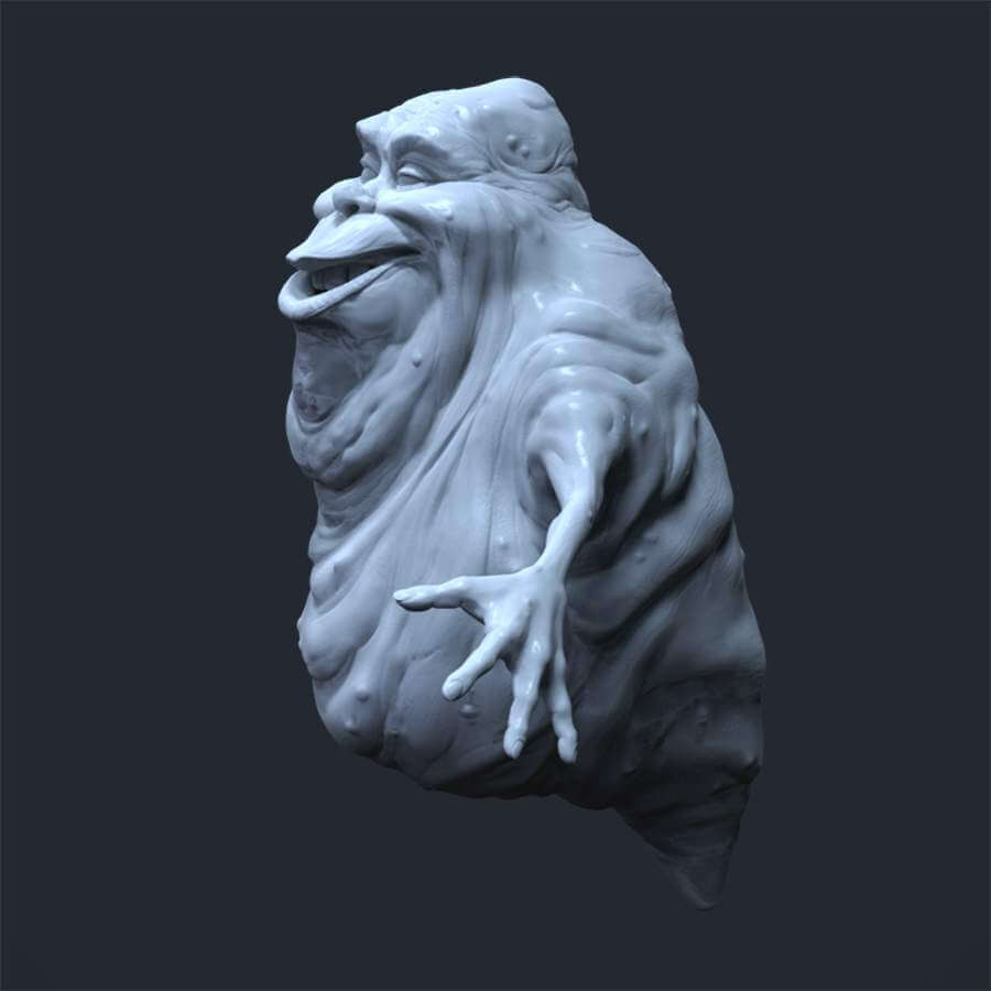 Slimer from Ghostbusters 3D Model