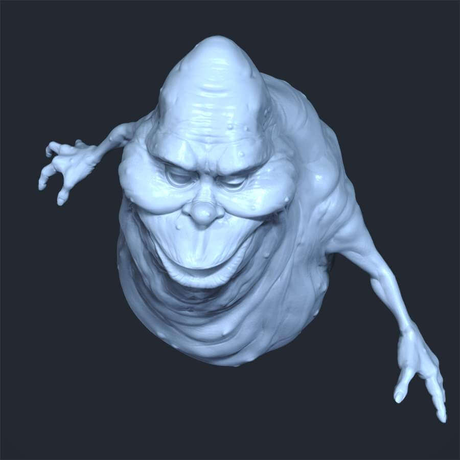 Slimer from Ghostbusters 3D Model