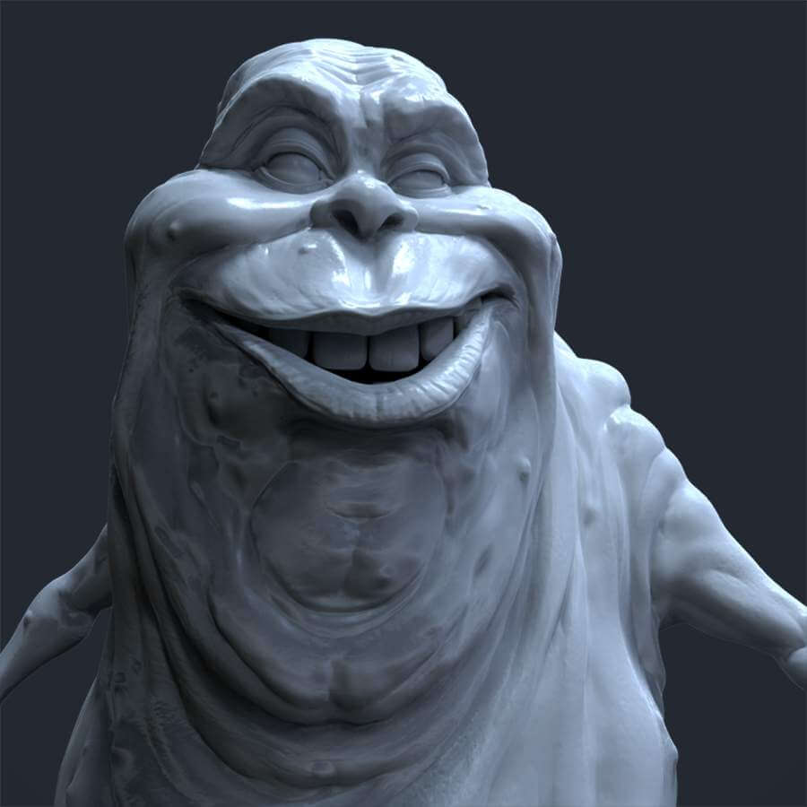 Slimer from Ghostbusters 3D Model