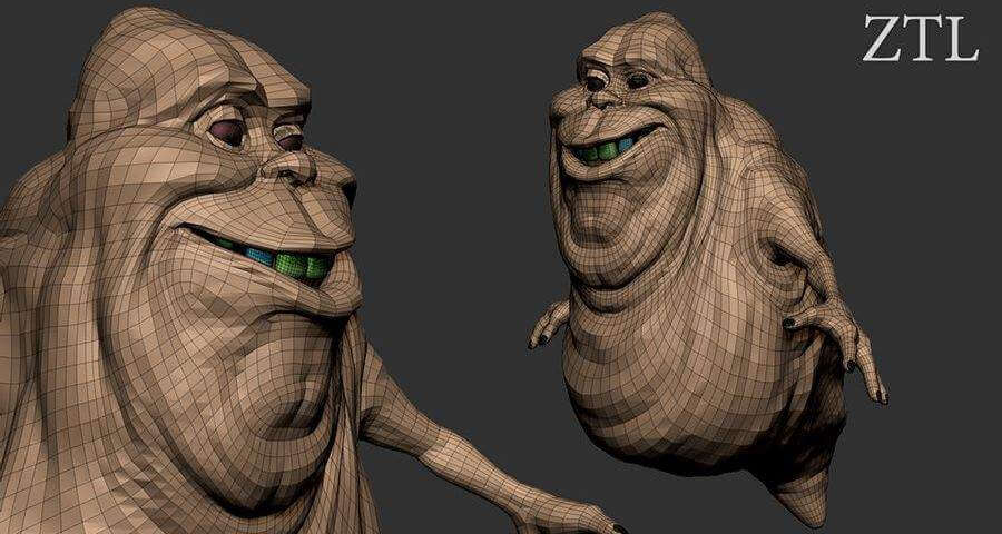 Slimer from Ghostbusters 3D Model