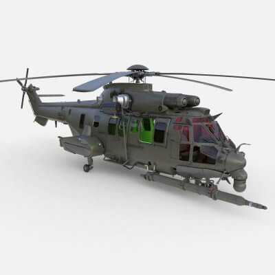 Eurocopter EC 725 High Detail