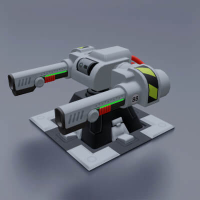 Sci-Fi Turret