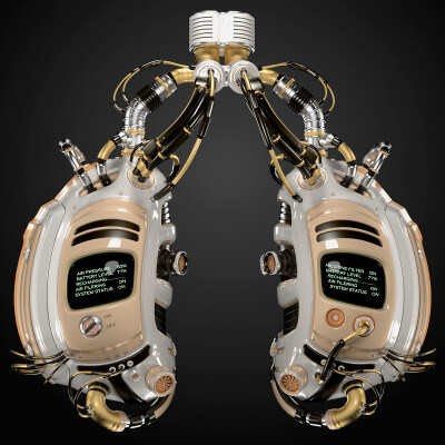 Sci-Fi Robotic Lungs