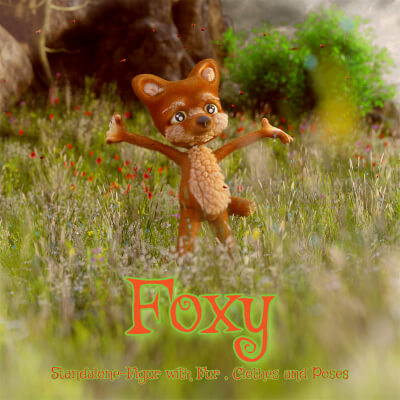 Foxy Stand-Alone-Figure