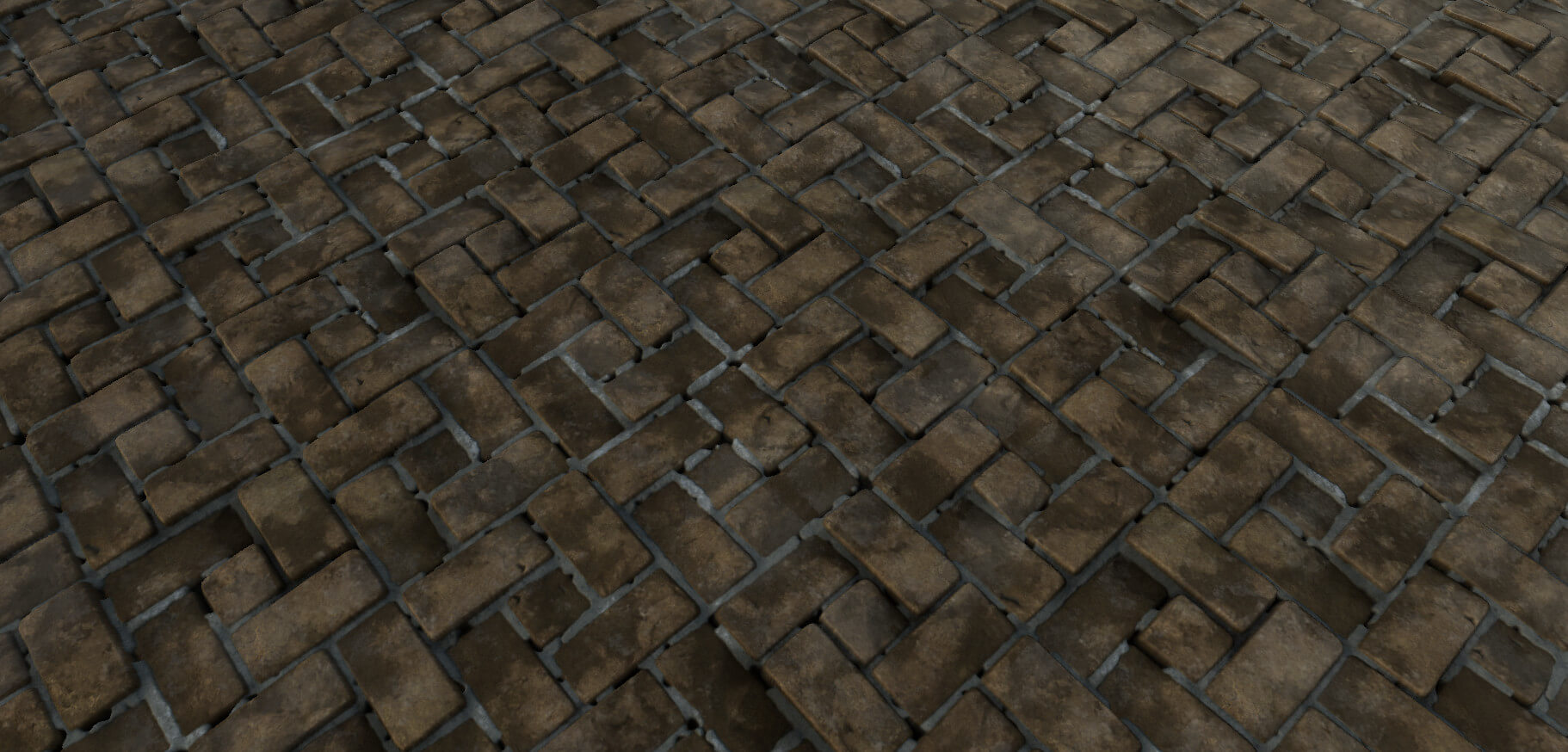 Ground Brick Material 8 3D Material or Shader