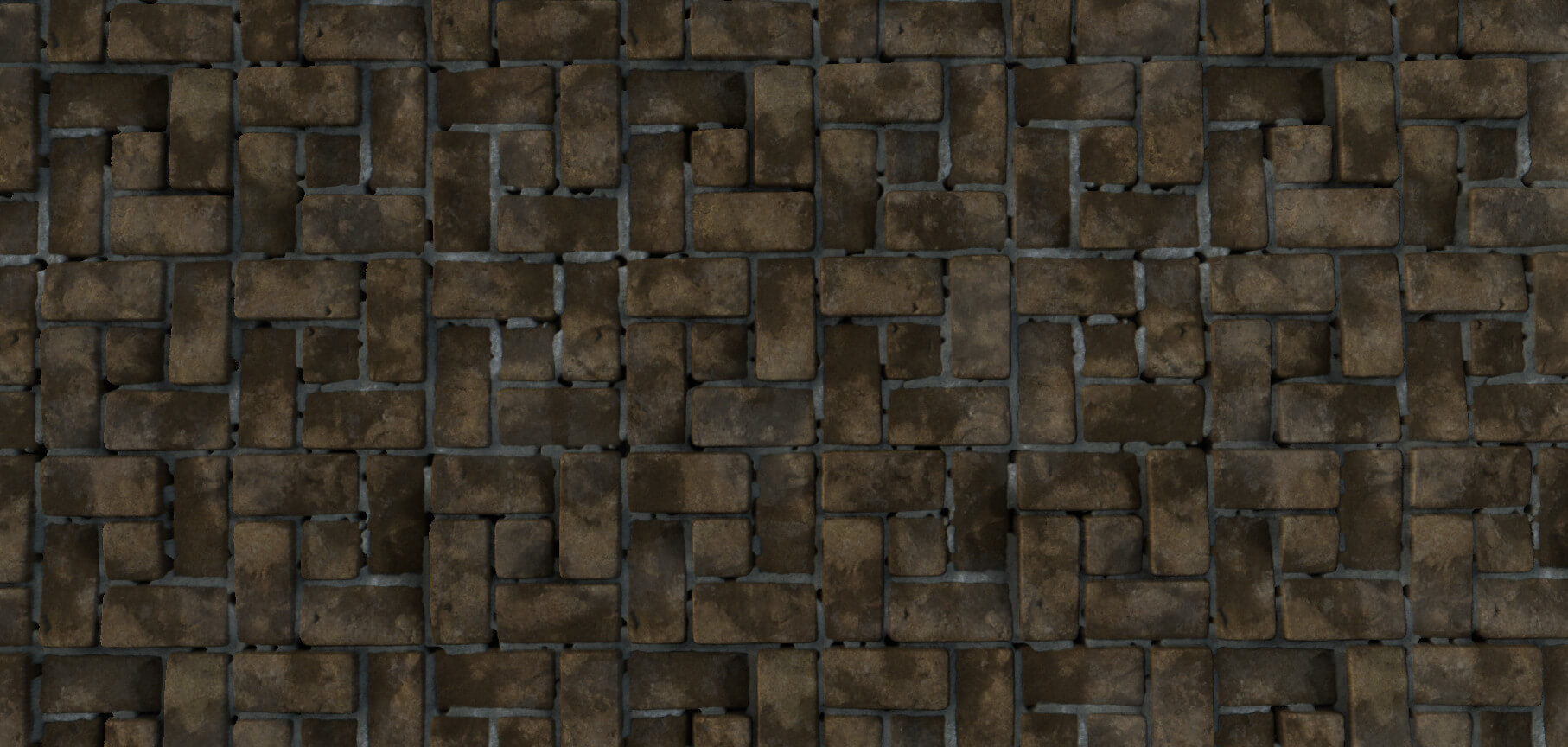 Ground Brick Material 8 3D Material or Shader